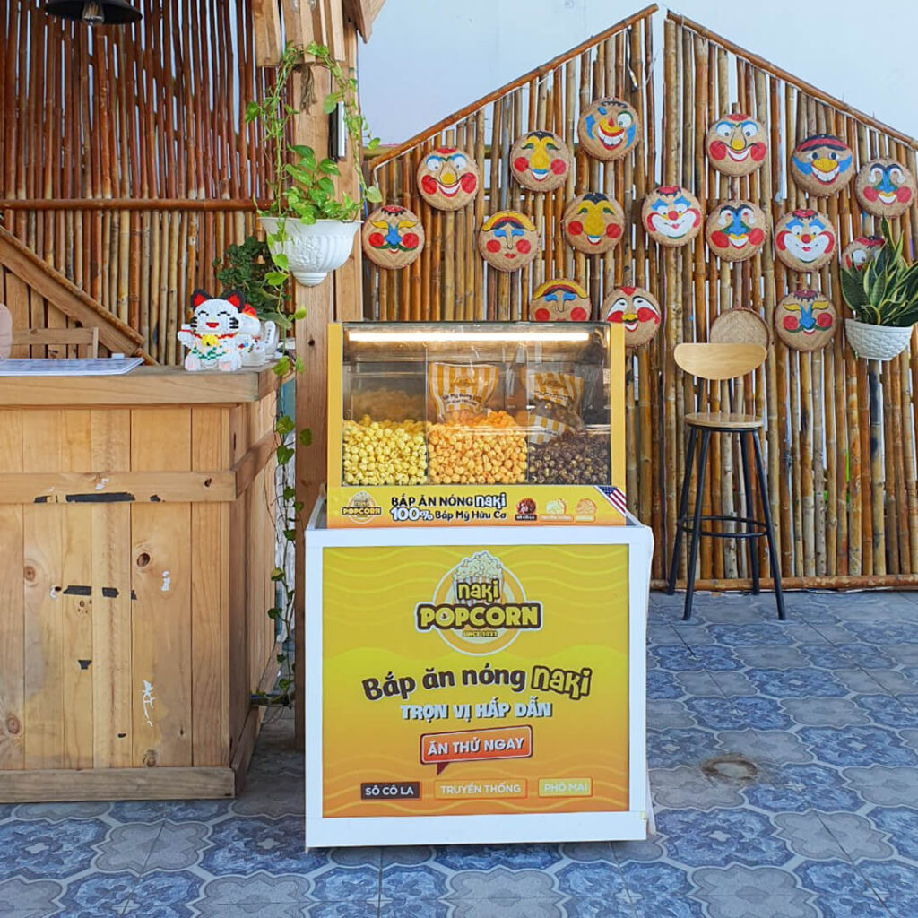Nakipopcorn – Thương hiệu Bắp Rang Organic đầu tiên tại Việt Nam